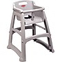 Rubbermaid® Sturdy Chair™ Youth Seat with Wheels, Platinum~#|#~s0825844_sc7