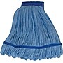 Genuine Joe Microfiber Wet Mop Head Refill, Blue, Large~#|#~s0830250_sc7
