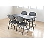 Iceberg Rough 'N Ready Folding Chairs, Plastic, Charcoal, Seat: 18 3/4"W x 21 1/2"D, Back: 18 3/4"W x 20 1/4"H~#|#~s0831187_sc7