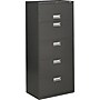 HON Brigade 600 Series 5-Drawer Lateral File Cabinet, Locking, Letter/Legal, Charcoal, 30"W (H675.L.S)~#|#~s0835959_sc7