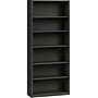 HON Brigade 6-Shelf Metal Bookcase, 81 1/8"H x 34 1/2"W x 12.63"D, Charcoal (S82ABCS)~#|#~s0836107_sc7