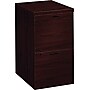HON 10500 Series 2-Drawer Mobile Vertical File Cabinet, Letter/Legal Size, Lockable, Mahogany (HON105104NN)~#|#~s0836124_sc7
