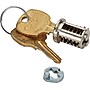 HON Lock Core Kit for HON Locking File Cabinets and Pedestals, Chrome, 1/2"H x 1/2"W x 3/4"D~#|#~s0836169_sc7
