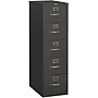 HON® 310 Series Vertical File Cabinet, Legal, 5-Drawer, Charcoal, 26 1/2"D~#|#~s0836172_sc7