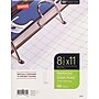 Staples® Reinforced Filler Paper, Graph Ruled, 4 Squares per Inch, 8-1/2" x 11", 12/Pack~#|#~s0837005_sc7