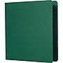 Staples Heavy Duty 1.5" 3-Ring Non-View Binder, D-Ring, Dark Green (56314-CC/24653)~#|#~s0839434_sc7