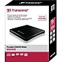 Transcend External Ultra Slim USB 8x CD/DVD Writer, Black (TS8XDVDS-K)~#|#~s0846599_sc7