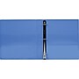 Staples Standard 1" 3-Ring View Binder, Periwinkle (26434-CC)~#|#~s0851581_sc7