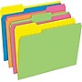 Pendaflex Glow Twisted Recycled File Folder, 1/3-Cut Tab, Assorted, Letter Size, Assorted Colors, 12/Pack (40526)~#|#~s0855262_sc7