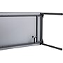 ICEBERG Maxx Legroom 30" x 72" Wooden Folding Table, Gray (65827)~#|#~s0857626_sc7
