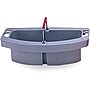 Rubbermaid Commercial 2-Compartment Cleaning Caddy, Gray Plastic (FG264900GRAY)~#|#~s0864706_sc7