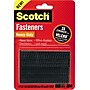 Scotch® Heavy Duty Fasteners, 1" x 3", Black, 2/Pack (RFD7091)~#|#~AAC0D7A8-A997-42F1-99F990A17DE0CA10_sc7