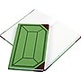 Boorum & Pease Record Book, 7 5/8" x 12 1/2", Green, 150 Sheets/Book (67 1/8-300-R)~#|#~s0867190_sc7