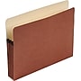 Pendaflex 30% Recycled Heavy Duty Reinforced File Pocket, 3 1/2" Expansion, Letter Size, Brown (S24E)~#|#~s0867277_sc7