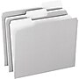 Pendaflex Two-Tone File Folder, 3 Tab, Letter Size, Gray, 100/Box (PFX 152 1/3 GRA)~#|#~s0867638_sc7