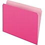 Pendaflex Two-Tone File Folder, Straight Cut, Letter Size, Pink, 100/Bx (PFX 152 PIN)~#|#~s0867708_sc7