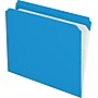 Pendaflex Recycled File Folder, Straight Cut, Letter Size, Blue, 100/Box (R152 BLU)~#|#~s0867859_sc7