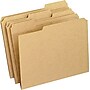Pendaflex File Folder, 1/3-Cut Tab, Assorted, Letter Size, Brown, 100/Box (PFXRK15213)~#|#~s0867886_sc7
