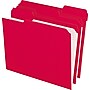 Pendaflex Reinforced Top Tab File Folders, 1/3 Cut, Letter, Red, 100/Box~#|#~s0867893_sc7