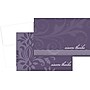 Great Papers Amethyst Flourish Matte Personal Thank You Notecards, Purple, 24/Pack (2013273)~#|#~s0883533_sc7