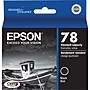 Epson T78 Black Standard Yield Ink Cartridge   (T078120)~#|#~s0892029_sc7
