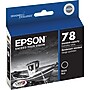 Epson T78 Black Standard Yield Ink Cartridge   (T078120)~#|#~s0892030_sc7