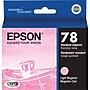 Epson T78 Light Magenta Standard Yield Ink Cartridge~#|#~s0892039_sc7
