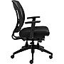 Offices To Go Mesh Multi-Function Task Chair with Arms, Black (OTG2803B)~#|#~s0905873_sc7