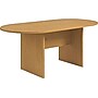 HON Preside 72"W Racetrack Conference Table, Panel Base, , Harvest (HONTLA7236LPNCC)~#|#~s0920559_sc7