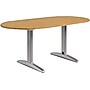 HON Preside 72"W Racetrack Conference Table, T-Leg, Harvest (HONTLA7236TLNCT)~#|#~s0920561_sc7