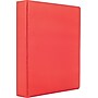 Simply 1 1/2" 3-Ring Non-View Binders, Red, 12/Pack (26583CT)~#|#~s0926119_sc7