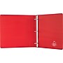Simply 1 1/2" 3-Ring Non-View Binders, Red, 12/Pack (26583CT)~#|#~s0926120_sc7