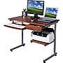 RTA Sharper Image® 37 1/2" Wide Computer Workstation, Mahogany, 30"H x 37 1/2"W x 21 1/2"L~#|#~s0929046_sc7