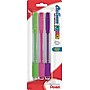 Pentel Clic Stick Erasers, Assorted Colors, 3/Pack (ZE23BP3M)~#|#~s0931220_sc7