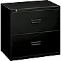 HON Lateral File, 2 Drawers, Molded Pull, 30"W, Black Finish (BSX432LP)~#|#~s0931754_sc7