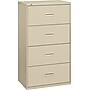 HON 4 Drawers Lateral File, Letter/Legal, Putty, 30"W (BSX434LL)~#|#~s0931758_sc7
