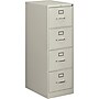 HON® 510 Series 25"D Vertical Files, 4-Drawer, Legal Size, Light Grey~#|#~s0932545_sc7