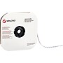 Velcro Loop Only Dots 1/2" Dia. Sticky Individual Back Hook & Loop Fastener, White, 1440/Carton (VEL124)~#|#~s0932608_sc7