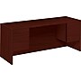 HON 10500 Series Credenza with Kneespace, 2 Box/2 File Drawers, 72"W, Mahogany Finish~#|#~s0932933_sc7