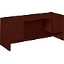 HON 10500 Series Credenza with Kneespace, 2 Box/1 File Drawer, 60"W, Mahogany Finish~#|#~s0932934_sc7