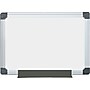 MasterVision Value 24" x 18" x 3/4" Melamine Dry Erase Board, White (MA0212170MV)~#|#~s0934703_sc7