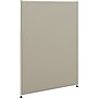 HON Verse Panel, 30"W x 42"H, Light Gray Finish, Gray Fabric (BSXP4230GYGY)~#|#~s0942207_sc7
