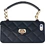 Pursecase Phone Protector For iPhone 5/5S/5C, Silicone, Black With Champagne~#|#~s0947707_sc7