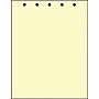 Printworks Professional 8 1/2" x 11" 5 Hole Punch Specialty Paper, 20 lbs., Canary Yellow, 2500/Case (04337)~#|#~s0950051_sc7
