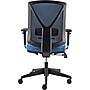 Staples® Bonley Task Chair, Mesh, Blue, Seat: 19.69"W x 18.11"D, Back: 18.9"W x 22.64"H~#|#~s0951305_sc7