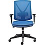 Staples® Bonley Task Chair, Mesh, Blue, Seat: 19.69"W x 18.11"D, Back: 18.9"W x 22.64"H~#|#~s0951306_sc7