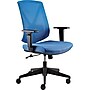 Staples® Bonley Task Chair, Mesh, Blue, Seat: 19.69"W x 18.11"D, Back: 18.9"W x 22.64"H~#|#~s0951308_sc7