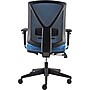 Staples® Bonley Task Chair, Mesh, Blue, Seat: 19.69"W x 18.11"D, Back: 18.9"W x 22.64"H~#|#~s0951345_sc7
