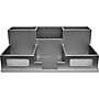 Victor Technology Wood Desk Organizer with Smart Phone Holder, Classic Silver, 5.5" x 10.4" x 3.5"~#|#~s0951553_sc7