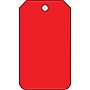 ACCUFORM SIGNS® Solid Color Blank Tag, Red, 5¾" x 3¼", RP-Plastic, 25/Pk~#|#~s0952699_sc7